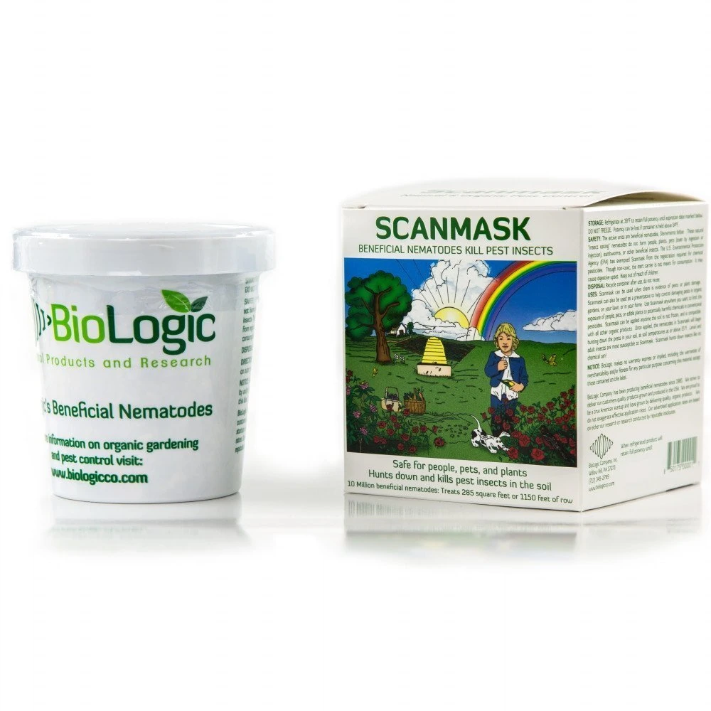 Live Beneficial Nematodes-10 Million-Dr.Pye's Scanmask- Kills 230 Different Bugs
