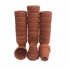 25 - Mini 1 3/4" Clay Pots - Great For Plants And Crafts