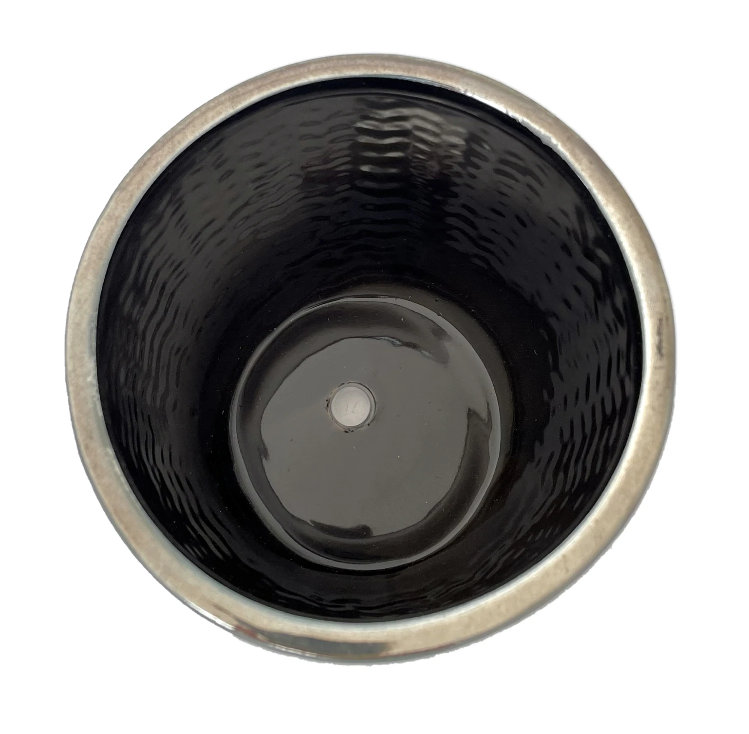 Cosmos Meteor Ceramic Planter - 5.25" X 5" - Zig Zag - Image 2