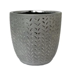 Cosmos Meteor Ceramic Planter - 5.25" X 5" - Tweed