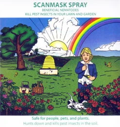 Dr. Pye's Scanmask 10 Million Live Beneficial Nematodes - New Easy Spray Formula